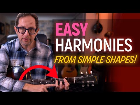 Easy way to visualize harmonized guitar leads - Guitar Lesson - EP592