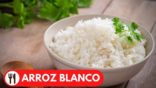 🇵🇪ARROZ BLANCO PERFECTO | RECETA PERUANA | SUPER FACIL Y DELICIOSA