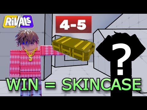 Beat Me 1v1 and Earn a Skin Case In Roblox Rivals!