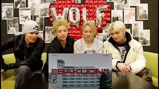 WOLF HOWL HARMONY / "BAKUON -爆音-" MV REACTION&TALK