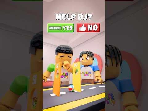 DJ and KYRIE TRIED the DO RE MI CHALLENGE GONE WRONG #shorts #roblox