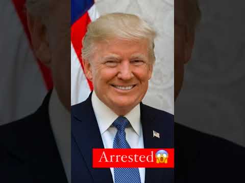 Donald Trump arrested 😱#donaldtrump #arrested #shorts #dailyvlog