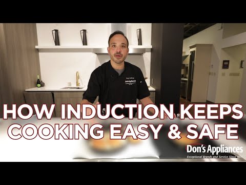 How Induction Keeps Cooking Easy & Safe