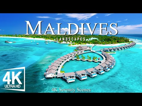 Maldives 4K - Scenic Relaxation Film With Peaceful Relaxing Music And Nature Video Ultra HD