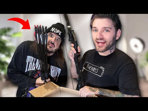 WHO SENT US WEAPONS?? (fan mail unboxing)