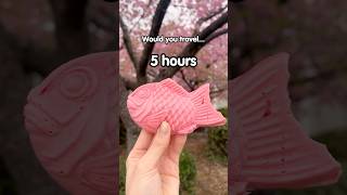 I Traveled 5 Hours for This VIRAL Pink Taiyaki! Was It Worth It? 🌸🐟