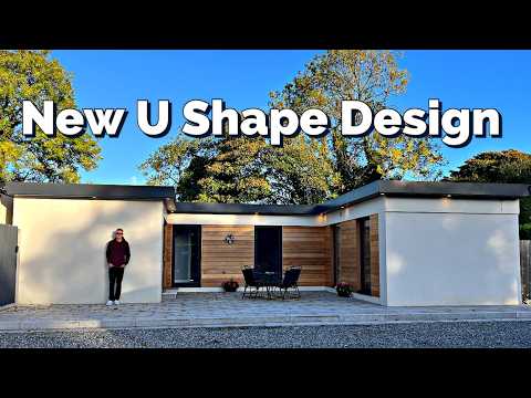 I Finally got to see a Steel Frame PREFAB HOME with the New U Shape Design!