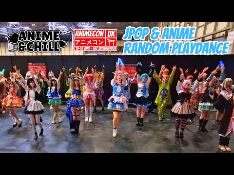 Anime Random Dance in the UK 🇬🇧 [Animecon Birmingham 2024] #アニソンランダムダンス