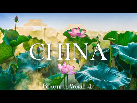 China 4K – Explore Majestic Spring Blossoms, Misty Mountains & Ancient Gardens - Deep Focus Music