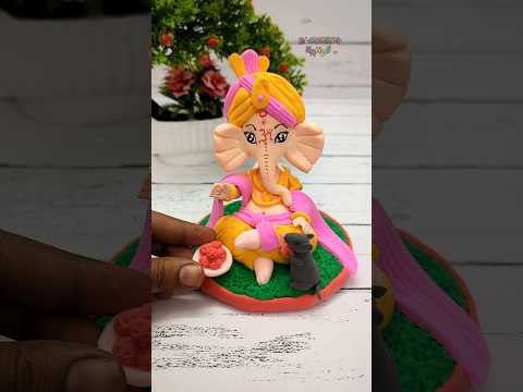 Ganesh Chaturthi Special 🙏🎊 Ganpati Ji Idol Making With Clay 🙏💕🥥🌺 Ganpati Bappa Morya 🙏🙏🙏