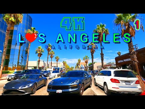 Destination Los Angeles Downtown Part 1/6, California USA 4K - UHD