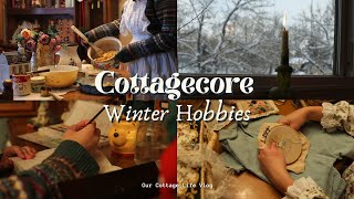 Cottagecore Winter Hobbies🕯️🧺🧵