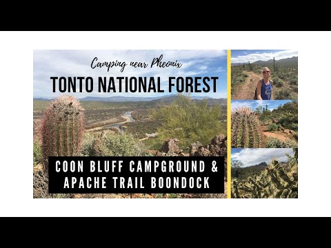 Camping near Phoenix - Tonto National Forest - Coon Bluff Campground & Apache Trail Boondock