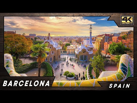 Discover Barcelona, Spain 🇪🇸 Cinematic Travel Video 【4K】