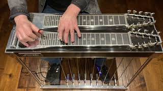 How To Play Pedal Steel Guitar Solo "When I Call Your Name" Vince Gill