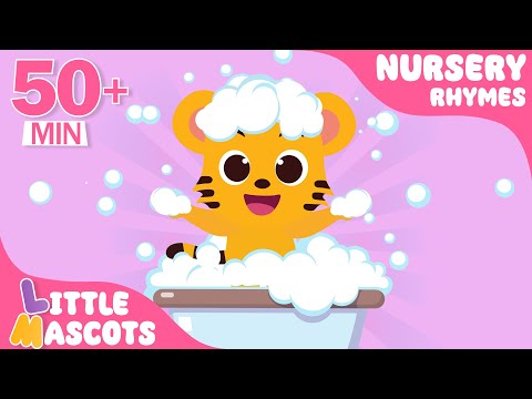 The Bath Song + Wash Your Hands + more | Little Mascots Nursery Rhymes & Kids Songs