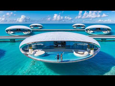 World's Newest Overwater Villas (Saudi Arabia)