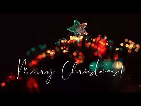 Merry Christmas | Holidays | Yuletide Season | Glittery Lights | Background | Screensaver