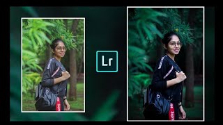 How to Edit MOODY GREEN |  Lightroom Mobile Tutorial