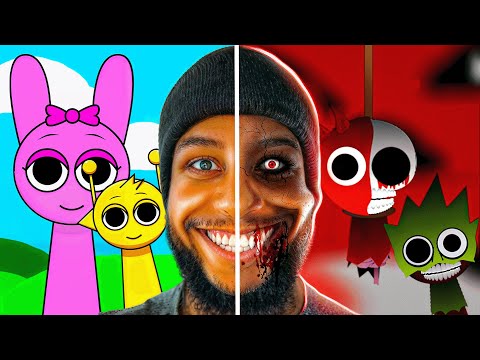 This CUTE Game is Actually TERRIFYING!! | SPRUNKI