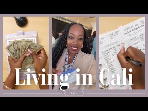 LIVING IN CALI | my 1st brand event, budget changes, church, credit card strategy, and more