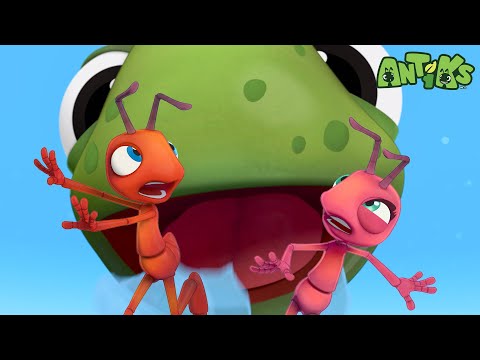 Fishy Trouble! | Antiks 🐜 | Funny Cartoons for Kids