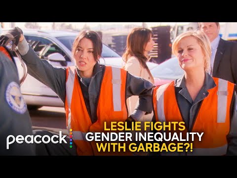 Parks and Recreation | Leslie & April Try to Prove Women Can Work in Garbage Collection