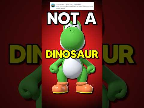 Yoshi is NOT a Dinosaur...