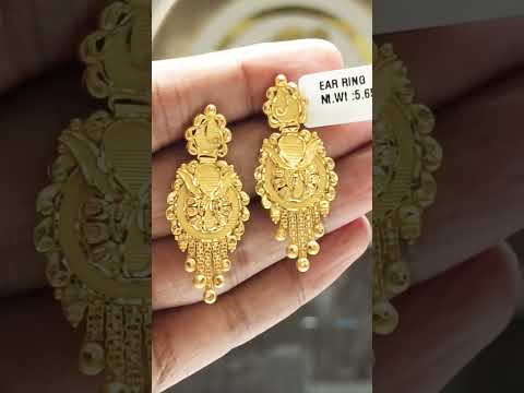 Earrings 22ct#earringdesigngoldjhumka #youtubeshorts #viralvideo #goldesign #goldjewellery