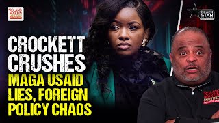 Jasmine Crockett BLOWS THE LID OFF Republican USAID Lies, Foreign Policy Chaos, Pro-Dictator Agenda