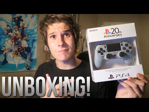 20th Anniversary PS4 Controller Unboxing