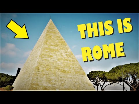 Huge Ancient Pyramid in the Heart of Rome!