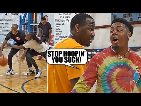 "YOU REALLY SUCK, STOP HOOPIN'!" Trash Talkers Kept Calling Us Out So We Pulled Up & This Happened!