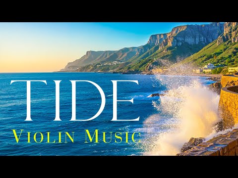 Violin Melodies Flowing with the Rhythm of the Tides – A Symphony of Nature