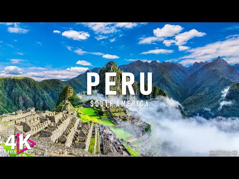 FLYING OVER PERU (4K UHD) - Relaxing Music Along With Beautiful Nature Videos - 4K Video HD