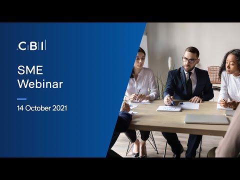 CBI - SME Webinar: Business Resilience - 14 October 2021