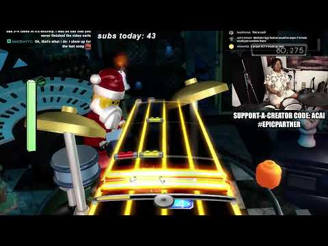 LEGO Rock Band Drums Playthrough Redux