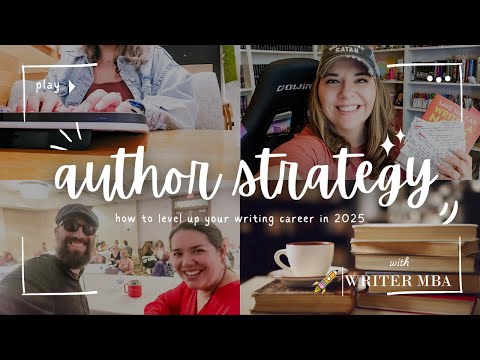 HOW TO LEVEL UP YOUR AUTHOR CAREER ☕✨ strategies for success in 2025 with Writer MBA