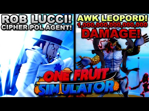 Becoming Rob Lucci (Awk Leopard Fruit!) In Roblox One Fruit... Here's What Happened!