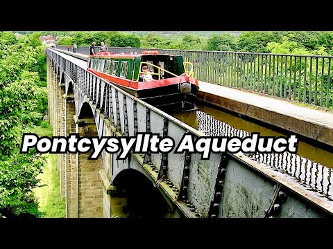 PONTCYSYLLTE AQUEDUCT AND CANAL  UNESCO WORLD HERITAGE SITE.