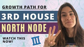 North Node In Your 3rd House // Your Path To GROWTH In This Lifetime