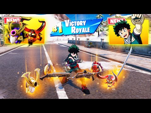 IZUKU MIDORIYA vs NEW 3 MEDALLIONS & MYTHIC’S CHALLENGE ( NEW! FORTNITE CHAPTER 6 )