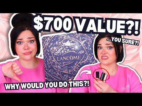 $700 FOR THAT?! I Don't Believe it! | Lancome Advent Unboxing