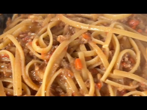 Pasta Bolognese