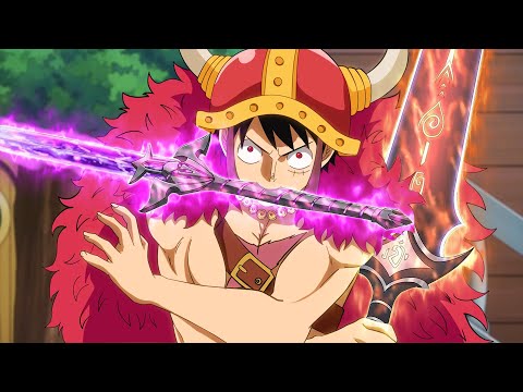 Luffy found the forbidden weapons of the God Loki in Elbaf - One Piece 1131