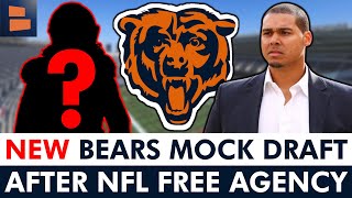 Chicago Bears Mock Draft AFTER 2025 NFL Free Agency Week 1