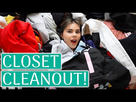 Closet Cleanout Routine 2024