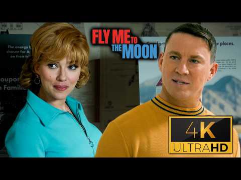 Fly Me To The Moon Scarlett Johansson And Channing Tatum Funny Scene