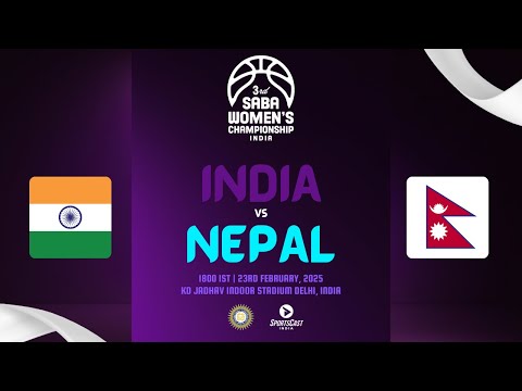 INDIA vs NEPAL | 3RD SABA WOMEN'S CHAMPIONSHIP 2025 INDIA