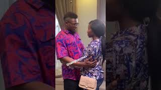 Watch what Maurice sam did to sonia uche on set today #mauricesamandsoniauche #duet #soniauche#love